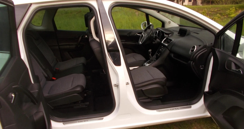 Opel Meriva cena 33500 przebieg: 115000, rok produkcji 2015 z Rydułtowy małe 79